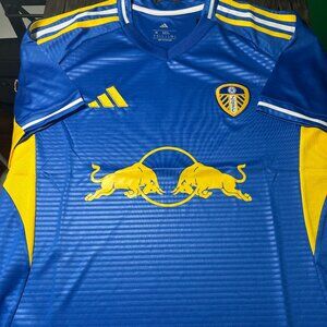 ENGLAND Premier LEEDS UNITED FC Men's JERSEY Sz M,L,XL,2XL New by Adidas